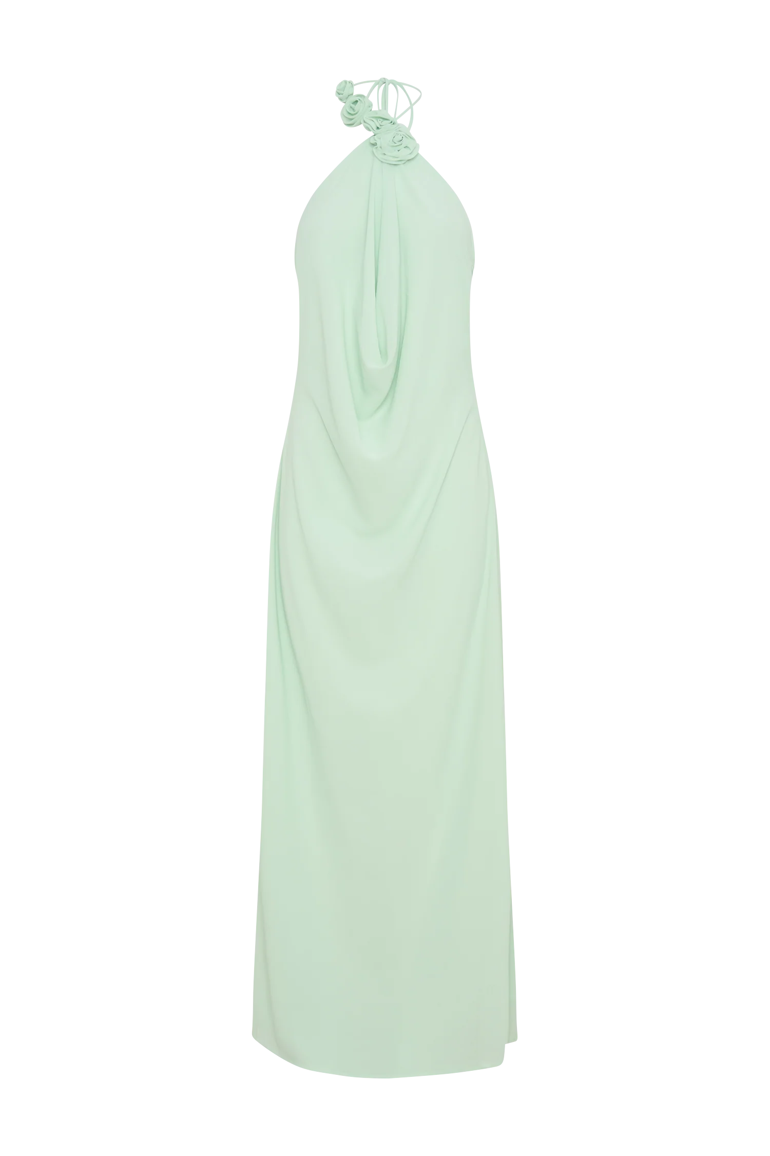 Rosalia Cowl Neck Maxi Dress - Sage